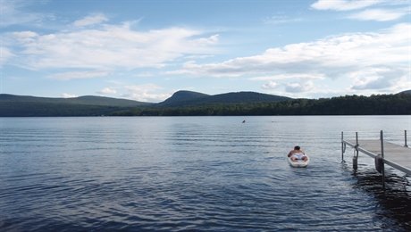 Enjoy use of our 50-foot private beach