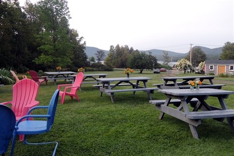 Use our picnic tables for the occasion