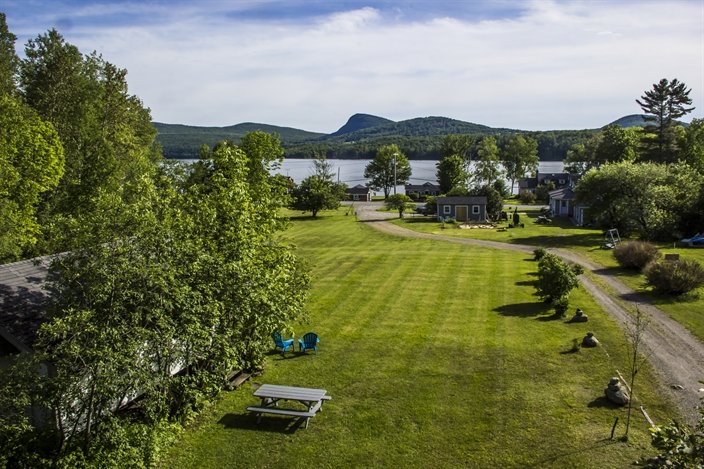 Enjoy our four acres overlooking Lake Willoughby